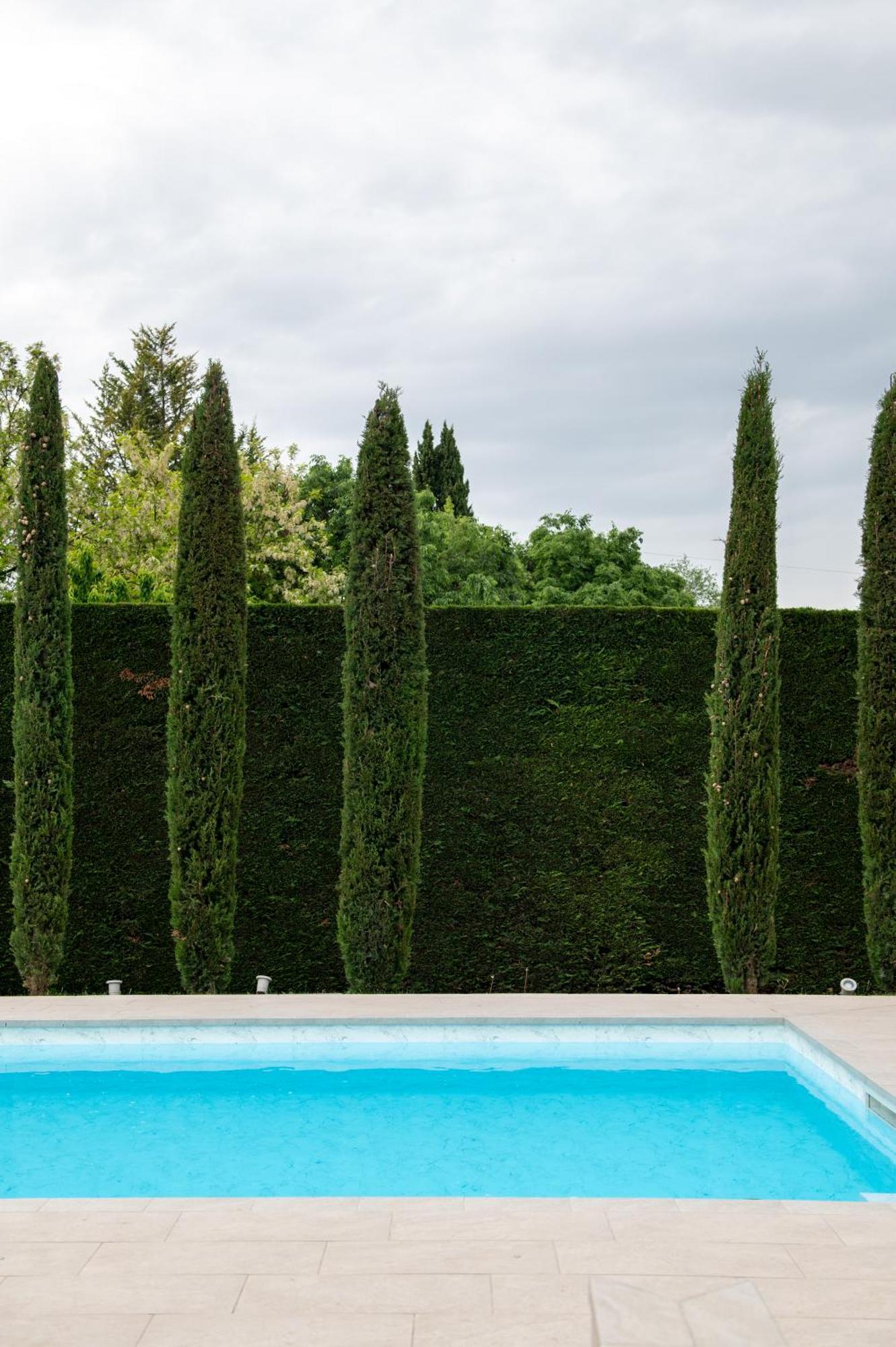 Villa Carini With 3000 Mq Garden & Heated Pool Castelnuovo del Garda Exterior photo