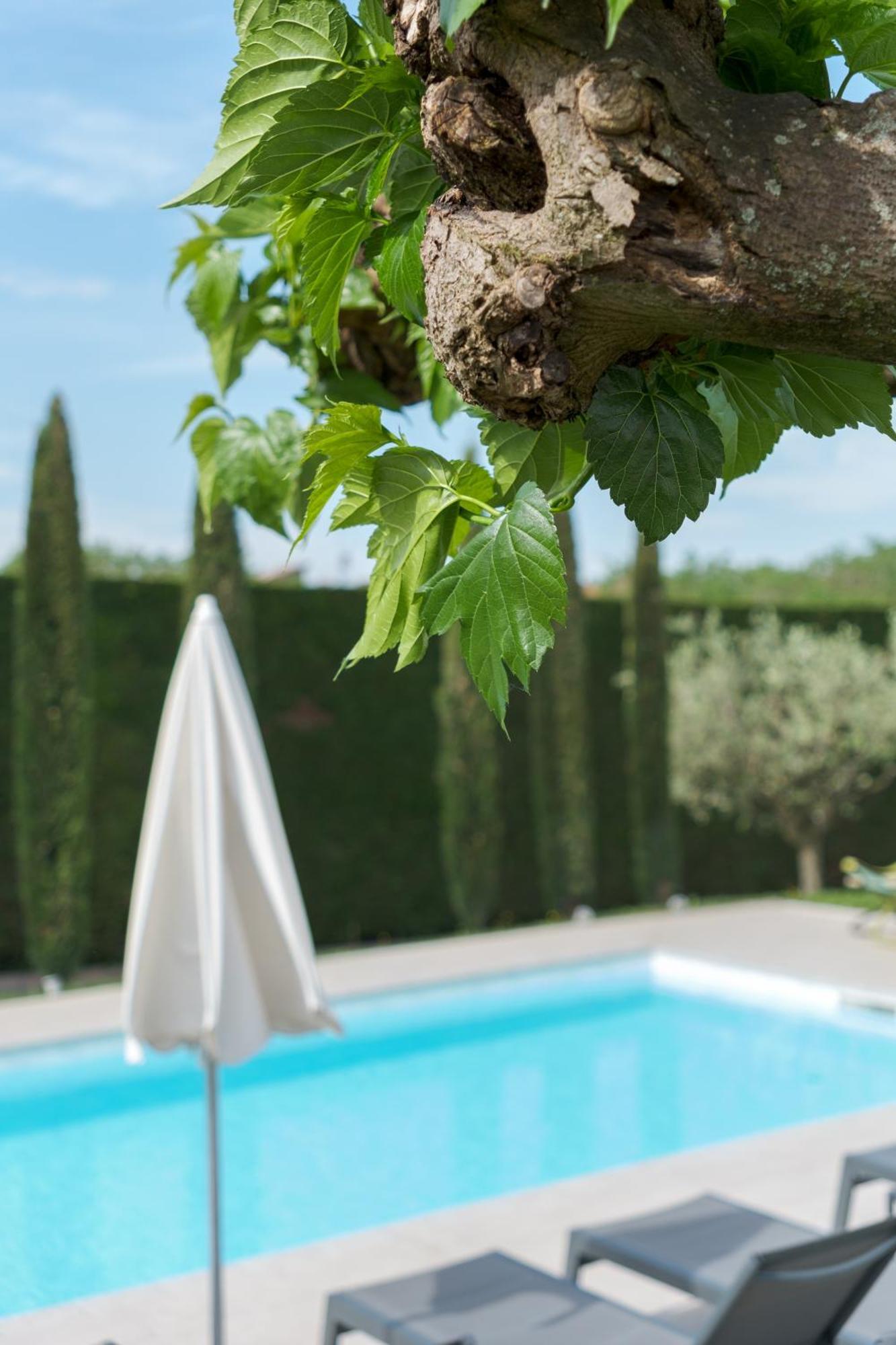 Villa Carini With 3000 Mq Garden & Heated Pool Castelnuovo del Garda Exterior photo